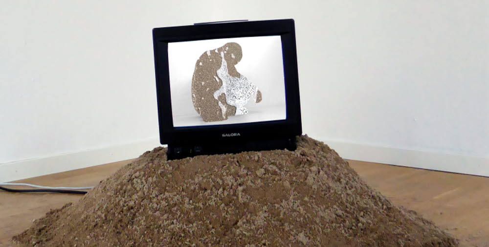 Konstverk Blanksliten av Jonas Gazell 