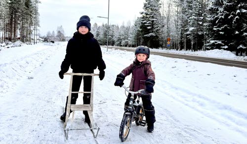 En ny gång- och cykelväg mellan Rolfhamre och Nore i Ljusdal gör det tryggare att cykla längs väg 83.