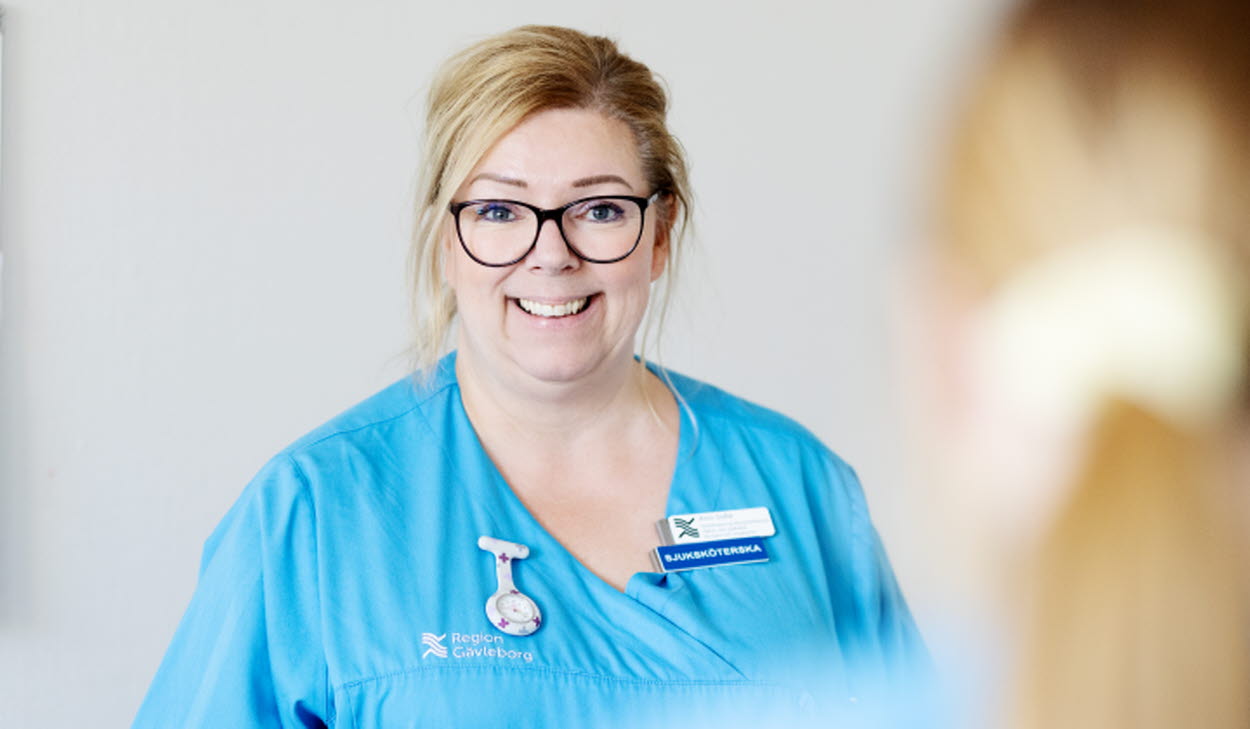 Ann-Sofie Johansson, barnsjuksköterska och ambassadör Gävleborgskraften