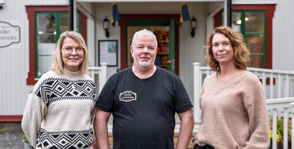 Mimmi Ekström, Anders Lagnebjörk och Maria Jonsson.